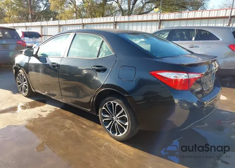 2016 Toyota Corolla S Plus from USA, damaged, VIN 5YFBURHE1GP408492
